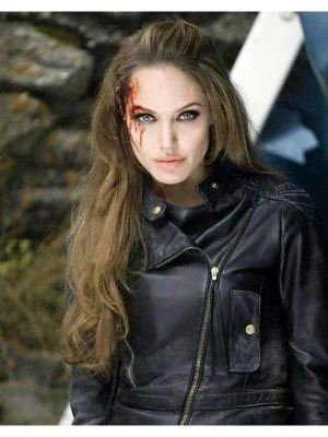 Eternals Angelina Jolie Leather Jacket