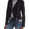 Evil Season 2 Sheryl Luria Suede Biker Jacket