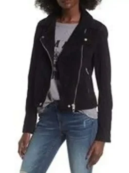 Evil Season 2 Sheryl Luria Suede Biker Jacket