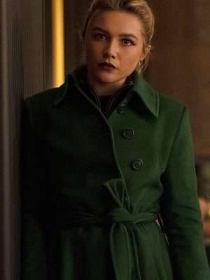 Yelena Belova Hawkeye Green Coat