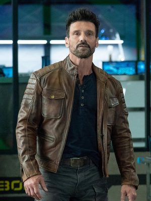 Frank Grillo Boss Level Roy Pulver Jacket
