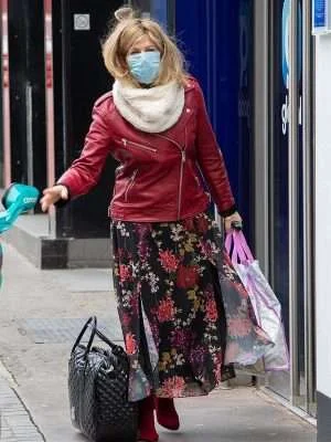 Global Studios Kate Garraway Leather Jacket