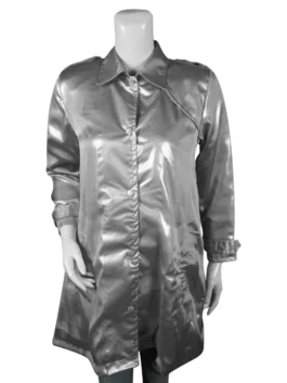 Gossip Girl S02 Serena van der Woodsen Silver Jacket