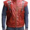 The Guardians Of The Galaxy Peter Quill Leather Vest