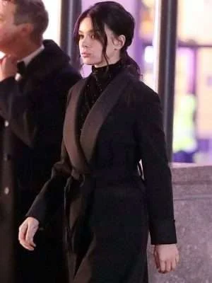 Alternative view of Hawkeye Kate Bishop Black Trench Coat