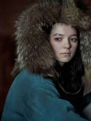 Esme Creed-Miles Hanna Fur Corduroy Coat