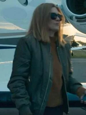Hanna Mireille Enos Bomber Coat