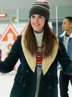 Happiest Season Mary Holland Peacoat