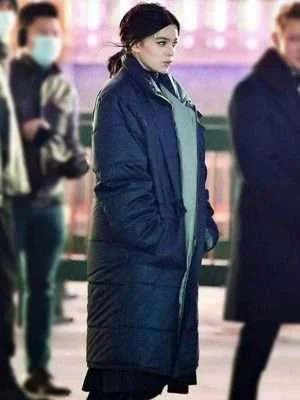 Alternative view of Hawkeye Kate Bishop Puffer Coat