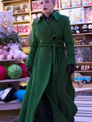 Alternative view of Yelena Belova Hawkeye Green Coat