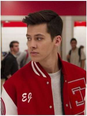 High School Musical EJ Red Bomber Jacket