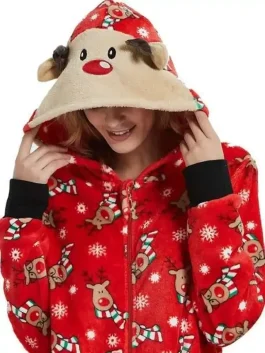 Home For Christmas Johanne Jumpsuit back