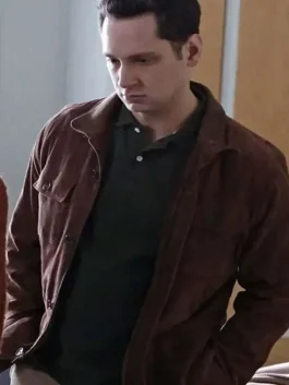 How To Get Away With Murder Asher Millstone Brown Jacket Back