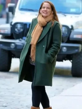 Inventing Anna Vivian Green Coat