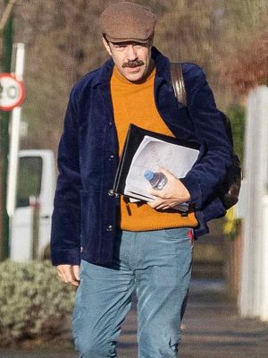 Jason Sudeikis Ted Lasso Velvet Jacket