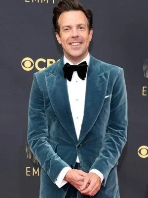 Ted Lasso Jason Sudeikis Velvet Blazer