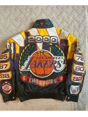 Alternative view of Los Angeles Lakers Championship Jacket