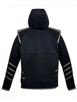 Alternative view of Hawkeye Avengers Endgame Black Hoodie