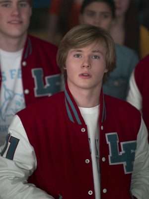 Alternative view of Julie and the Phantoms Sacha Carlson Varsity Jacket