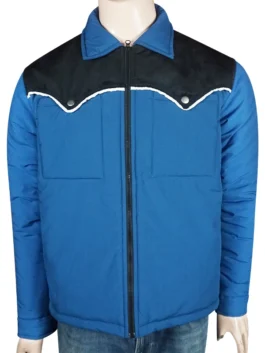 Kingsman The Golden Circle Whiskey Blue Jacket