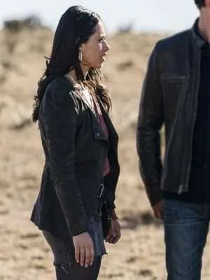 Alternative view of Roswell New Mexico Liz Ortecho Suede Jacket