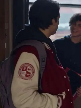 Locke & Key Kevin Alves Varsity Jacket side pose