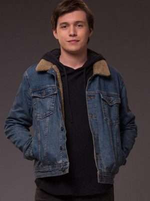Nick Robinson Love Simon Denim Jacket