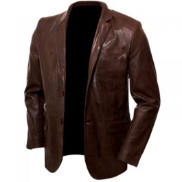 The Gentlemen Fletcher Leather Blazer