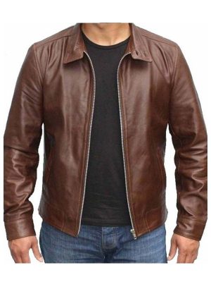 X-Men First Class Michael Fassbender Leather Jacket