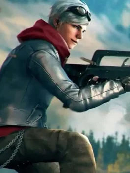 Maxim Garena Free Fire Silver Jacket side