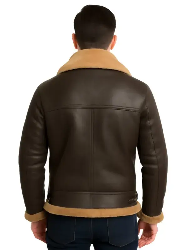 Men Brown B3 Bomber Jacket