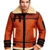 Mens B6 Raf Aaviator Sheepskin Waxed Jacket