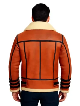 Mens B6 Raf Aaviator Sheepskin Waxed Jacket