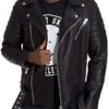 Men’s Brando Quilted Black Motorcycle Jacket