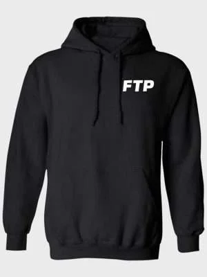 Ftp Logo Black Hoodie
