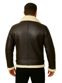 Men RAF Sheepskin Leather Flying Jacket