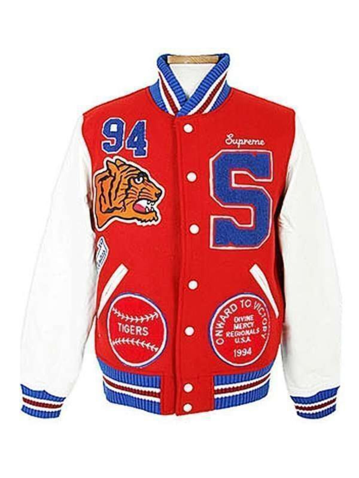 Shop Supreme Tiger Varsity Jacket | Exclusive!