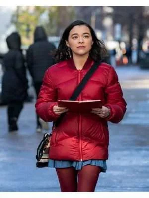 Dash & Lily Midori Francis Red Puffer Jacket