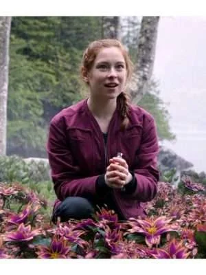 Lost In Space Mina Sundwall Red Jacket