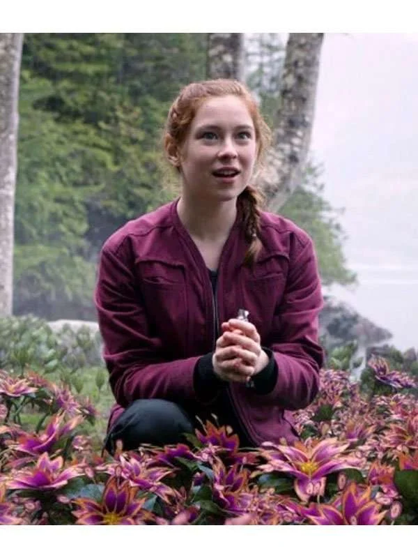 Lost In Space Mina Sundwall Red Jacket