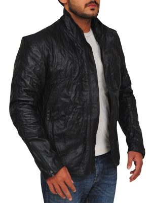 Alternative view of Mission Impossible 5 Tom Cruise Leather Jacket