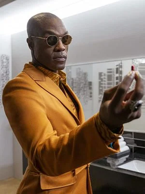 The Matrix Resurrections Yahya Abdul Mateen II Yellow Suit