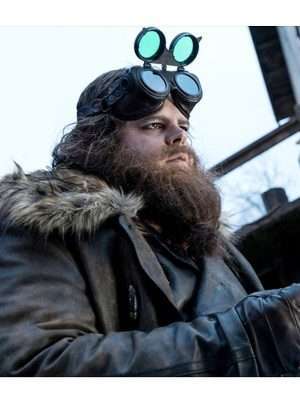 Alternative view of Mulch Diggums Artemis Fowl Leather Coat