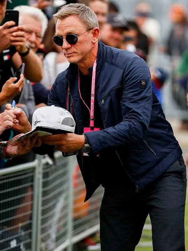No Time to Die Daniel Craig Cotton Jacket - Image 3