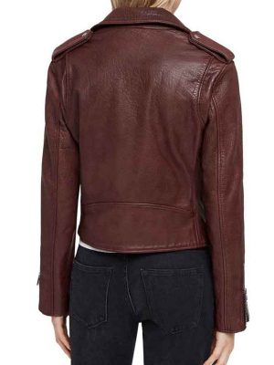 Alternative view of Kung Fu Olivia Liang Leather Jacket