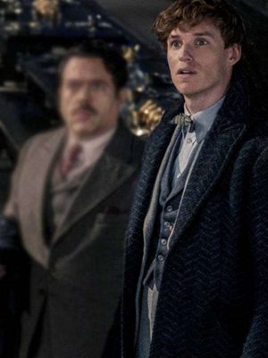 Fantastic Beasts 2022 Newt Scamander Black Coat