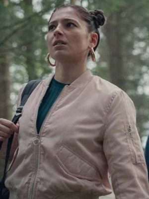 Fate The Winx Saga Elisha Applebaum Bomber White Jacket