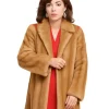 House of Gucci Patrizia Reggiani Brown Fur Coat