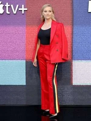 Alternative view of Reese Witherspoon Red Blazer