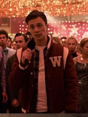 Brad Lewis I Am Not Okay with This Letterman Jacket